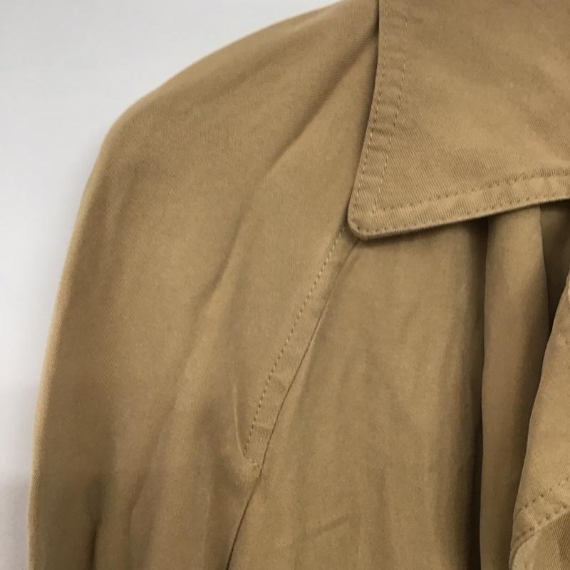 ザラ ZARA ジャケット、上着 ジャケット、ブレザー ロングコートジャケット アウター カラージャケット XS 無地 ベージュ / ベージュ /  レディース USED 古着 中古 10141304