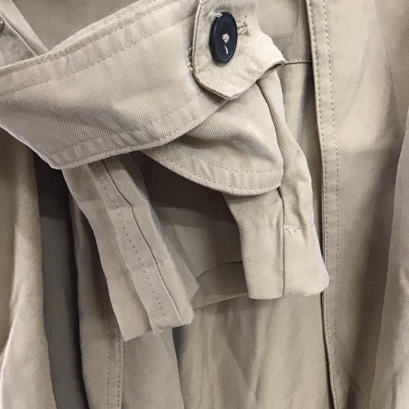 ザラ ZARA ジャケット、上着 ジャケット、ブレザー ロングコートジャケット アウター カラージャケット XS 無地 ベージュ / ベージュ /  レディース USED 古着 中古 10141304