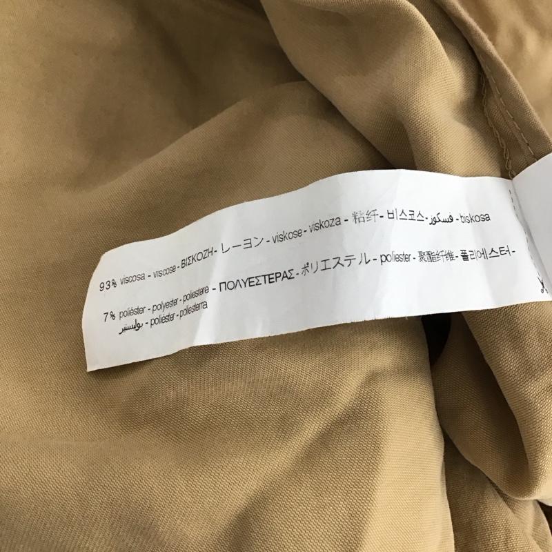 ザラ ZARA ジャケット、上着 ジャケット、ブレザー ロングコートジャケット アウター カラージャケット XS 無地 ベージュ / ベージュ /  レディース USED 古着 中古 10141304