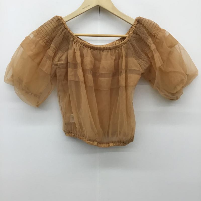 カスタネ Kastane カットソー 半袖 KAZ1041504A0001 S 無地 茶 / ブラウン /  レディース USED 古着 中古 10141332