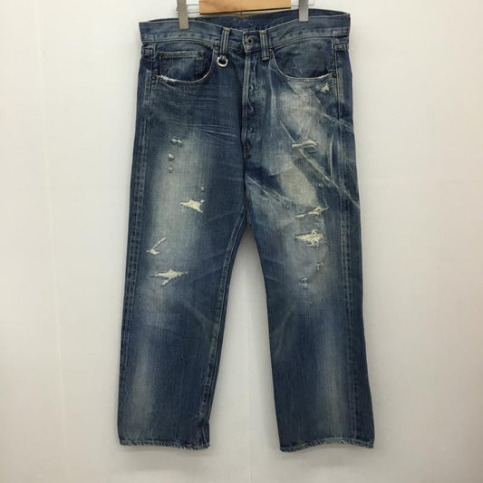 ユーズドクロージング used clothes パンツ デニム、ジーンズ arkwax ダメージ加工 青 / ブルー /  メンズ USED 古着 中古 10141348