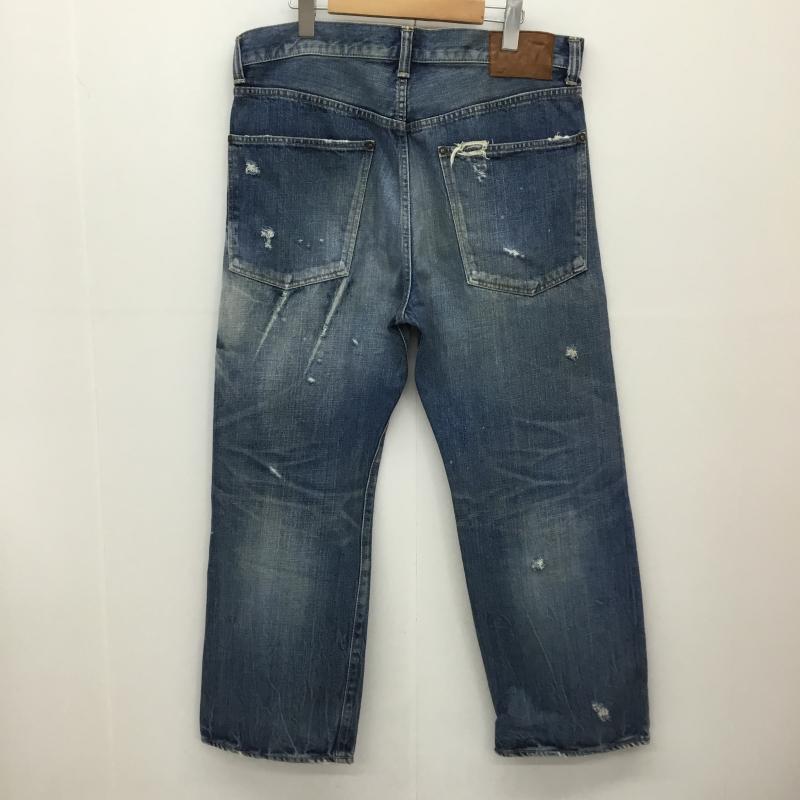 ユーズドクロージング used clothes パンツ デニム、ジーンズ arkwax ダメージ加工 青 / ブルー /  メンズ USED 古着 中古 10141348