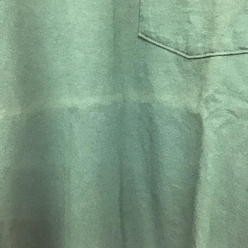 カーハート Carhartt Tシャツ 半袖 半袖カットソー プリントTシャツ クルーネックカットソー M ロゴ、文字 緑 / グリーン /  メンズ USED 古着 中古 10141360
