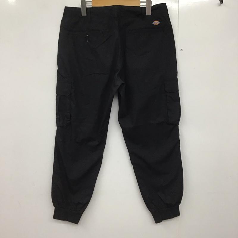 ディッキーズ Dickies パンツ ワークパンツ、ペインターパンツ ワイド 32インチ 無地 黒 / ブラック /  メンズ USED 古着 中古 10141362