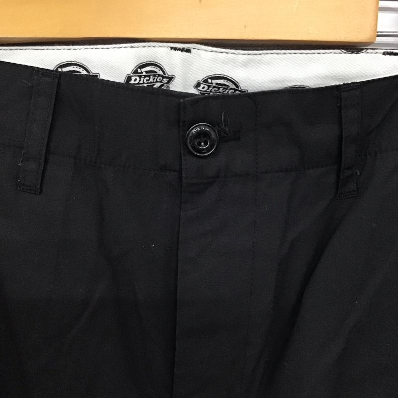 ディッキーズ Dickies パンツ ワークパンツ、ペインターパンツ ワイド 32インチ 無地 黒 / ブラック /  メンズ USED 古着 中古 10141362