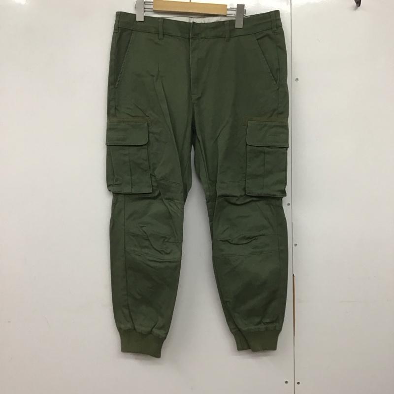 ディッキーズ Dickies パンツ ワークパンツ、ペインターパンツ ワークパンツ ワイドパンツ カジュアルパンツ カーゴパンツ 32インチ 無地 カーキ / カーキ /  メンズ USED 古着 中古 10141363