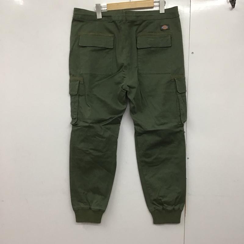 ディッキーズ Dickies パンツ ワークパンツ、ペインターパンツ ワークパンツ ワイドパンツ カジュアルパンツ カーゴパンツ 32インチ 無地 カーキ / カーキ /  メンズ USED 古着 中古 10141363