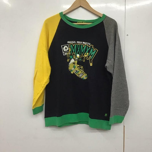 マジカルモッシュミスフィッツ MAGICAL MOSH MISFITS トレーナー 長袖 長袖トレーナー スウェット クルーネック プルオーバー プリント マルチカラー / マルチカラー /  メンズ USED 古着 中古 10141368
