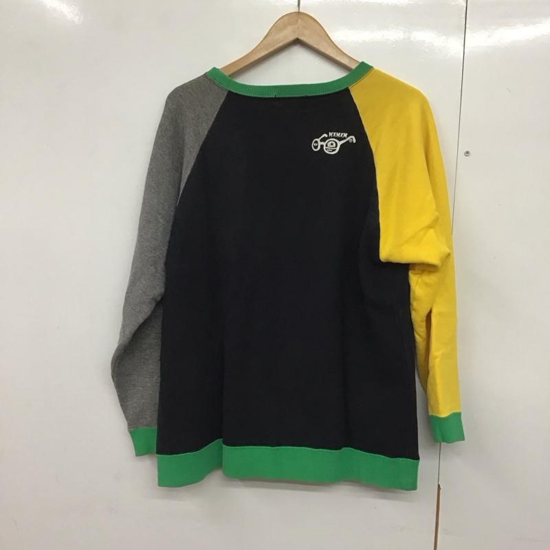 マジカルモッシュミスフィッツ MAGICAL MOSH MISFITS トレーナー 長袖 長袖トレーナー スウェット クルーネック プルオーバー プリント マルチカラー / マルチカラー /  メンズ USED 古着 中古 10141368