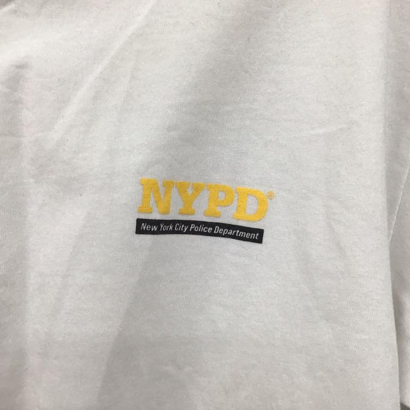 ニューエラ NEW ERA Tシャツ 半袖 半袖カットソー プリントTシャツ クルーネックカットソー XL プリント 白 / ホワイト /  メンズ USED 古着 中古 10141369