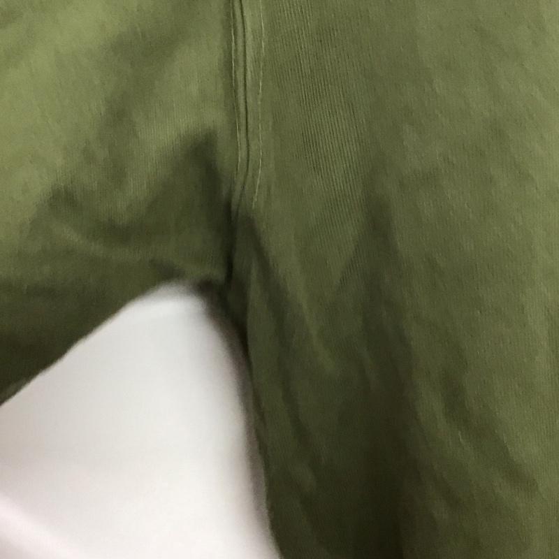 アトモス atmos Tシャツ 半袖 半袖カットソー プリントTシャツ クルーネックカットソー XL ロゴ、文字 カーキ / カーキ /  メンズ USED 古着 中古 10141370