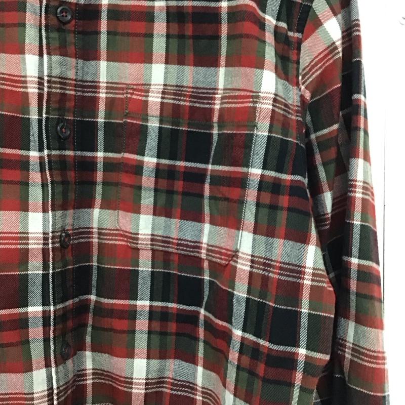 エディーバウアー Eddie Bauer シャツ、ブラウス 長袖 長袖シャツ チェックシャツ カラーシャツ ボタンダウンシャツ M チェック マルチカラー / マルチカラー /  メンズ USED 古着 中古 10141380