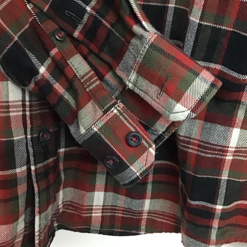 エディーバウアー Eddie Bauer シャツ、ブラウス 長袖 長袖シャツ チェックシャツ カラーシャツ ボタンダウンシャツ M チェック マルチカラー / マルチカラー /  メンズ USED 古着 中古 10141380