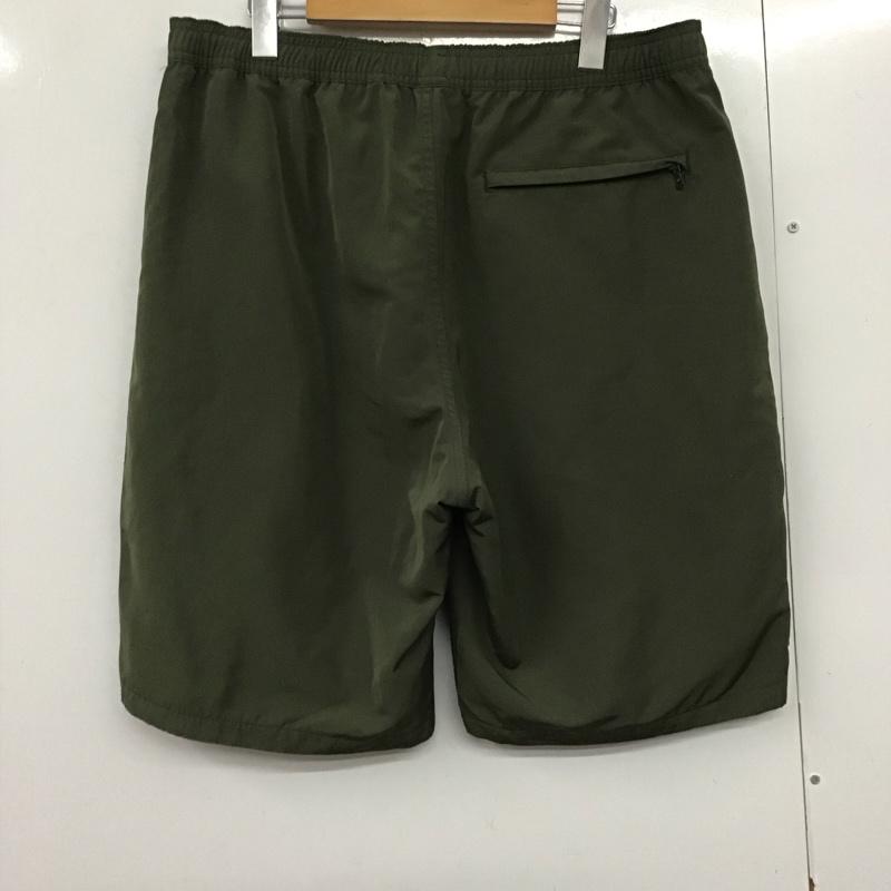 アベイシングエイプ A BATHING APE パンツ ショートパンツ ショートパンツ ハーフパンツ カジュアルパンツ ナイロンパンツ XL 無地 カーキ / カーキ /  メンズ USED 古着 中古 10141400