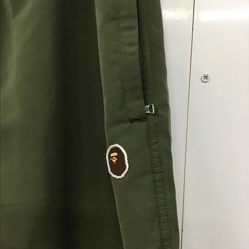 アベイシングエイプ A BATHING APE パンツ ショートパンツ ショートパンツ ハーフパンツ カジュアルパンツ ナイロンパンツ XL 無地 カーキ / カーキ /  メンズ USED 古着 中古 10141400