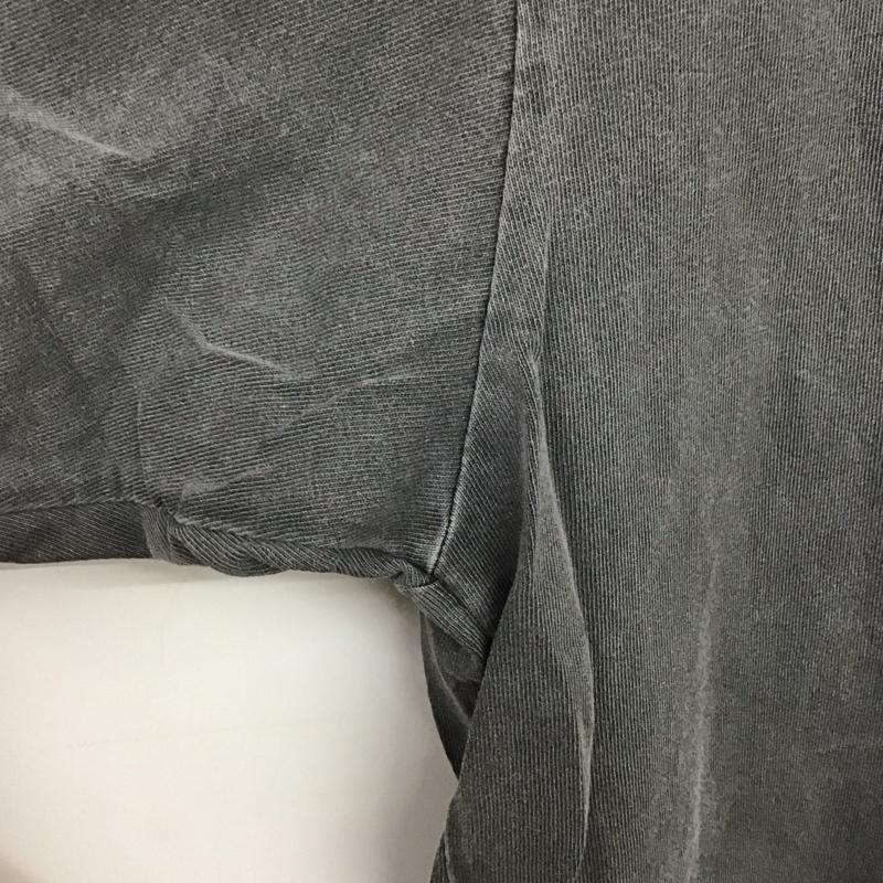 マナスタッシュ MANASTASH Tシャツ 半袖 半袖カットソー プリントTシャツ クルーネックカットソー kosukekawamura XL ロゴ、文字 黒 / ブラック /  メンズ USED 古着 中古 10141412