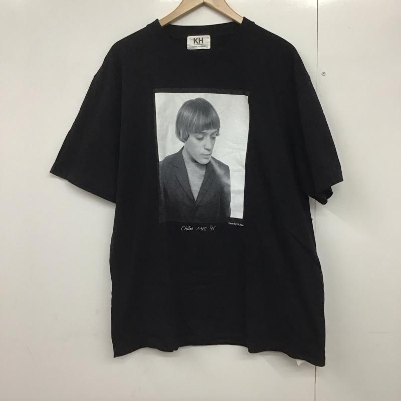ジャーナルスタンダード JOURNAL STANDARD Tシャツ 半袖 半袖カットソー プリントTシャツ クルーネックカットソー kevinhatt XL プリント 黒 / ブラック /  メンズ USED 古着 中古 10141415