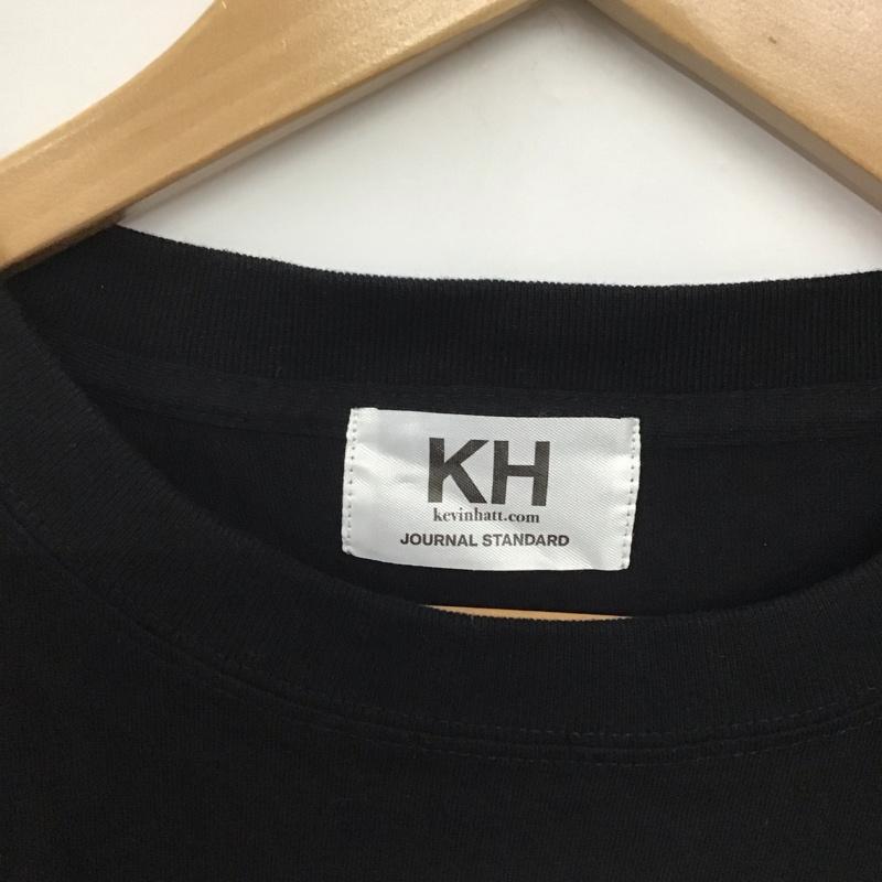 ジャーナルスタンダード JOURNAL STANDARD Tシャツ 半袖 半袖カットソー プリントTシャツ クルーネックカットソー kevinhatt XL プリント 黒 / ブラック /  メンズ USED 古着 中古 10141415