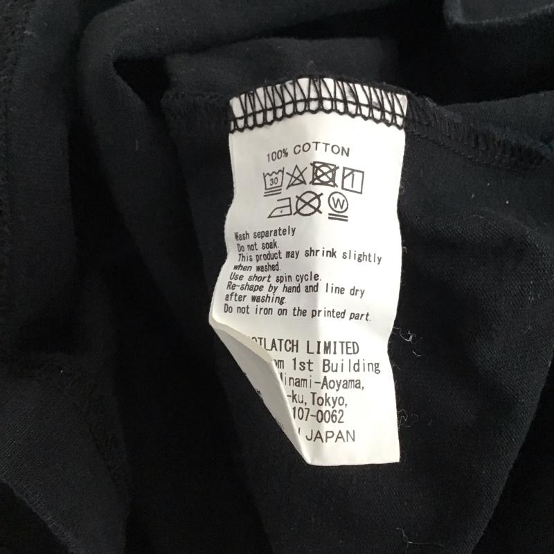 シーイー C E Tシャツ 半袖 半袖カットソー プリントTシャツ クルーネックカットソー XXL ロゴ、文字 黒 / ブラック /  メンズ USED 古着 中古 10141417