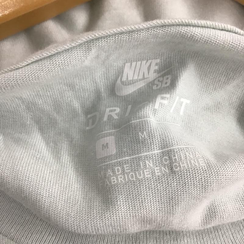 ナイキ NIKE Tシャツ 半袖 912185-006 半袖カットソー プリントTシャツ M プリント 水色 / ライトブルー /  メンズ USED 古着 中古 10141459