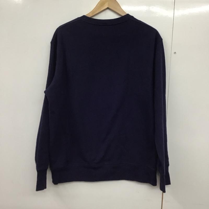 ユニクロ UNIQLO トレーナー 長袖 341-422564 ミッキーアートスウェットシャツ 高木耕一郎 長袖トレーナー L プリント 紺 / ネイビー /  メンズ USED 古着 中古 10141461
