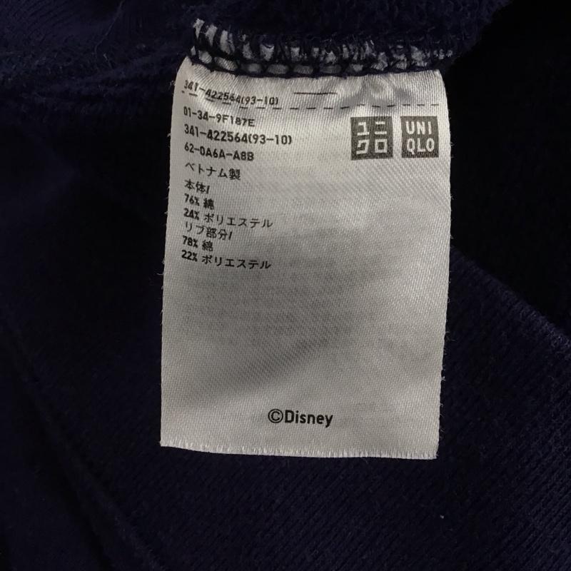 ユニクロ UNIQLO トレーナー 長袖 341-422564 ミッキーアートスウェットシャツ 高木耕一郎 長袖トレーナー L プリント 紺 / ネイビー /  メンズ USED 古着 中古 10141461