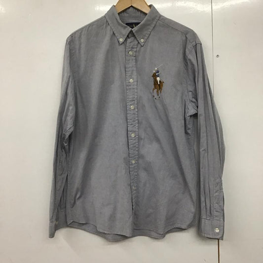 ラルフローレン RALPHLAUREN シャツ、ブラウス 長袖 長袖シャツ 無地シャツ カラーシャツ XL ロゴ、文字 マルチカラー / マルチカラー /  メンズ USED 古着 中古 10141467
