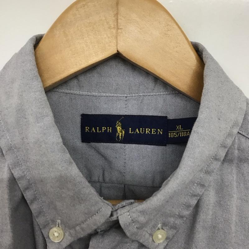 ラルフローレン RALPHLAUREN シャツ、ブラウス 長袖 長袖シャツ 無地シャツ カラーシャツ XL ロゴ、文字 マルチカラー / マルチカラー /  メンズ USED 古着 中古 10141467