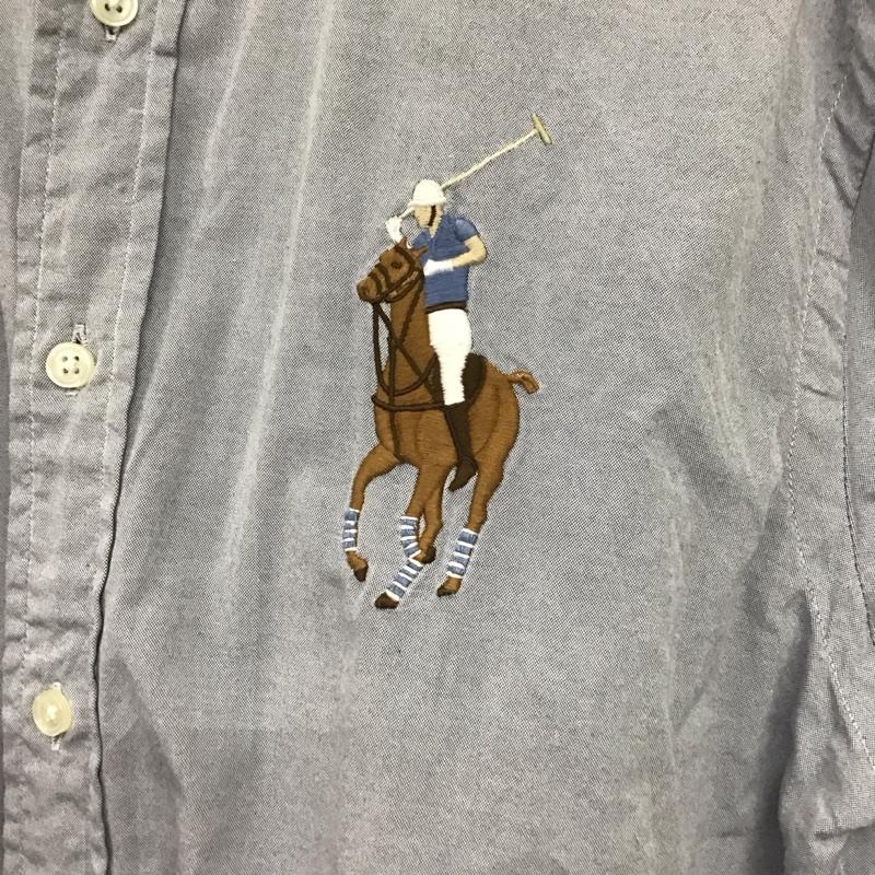 ラルフローレン RALPHLAUREN シャツ、ブラウス 長袖 長袖シャツ 無地シャツ カラーシャツ XL ロゴ、文字 マルチカラー / マルチカラー /  メンズ USED 古着 中古 10141467