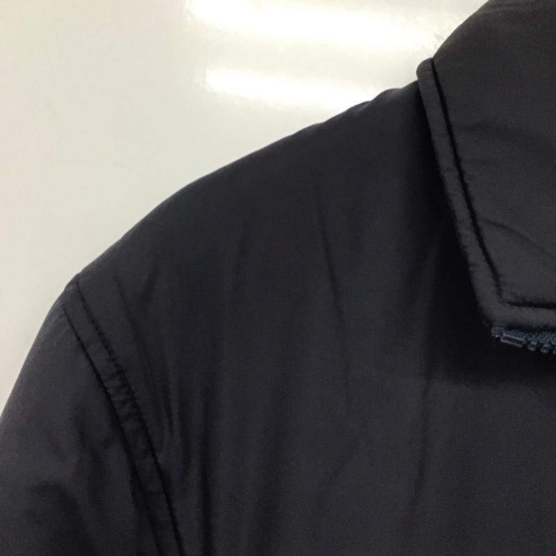 アディダス adidas ジャケット、上着 ジャケット、ブレザー ダウンジャケット アウター ジップアップジャケット 80s 90s club ロゴ、文字 紺 / ネイビー /  メンズ USED 古着 中古 10141477