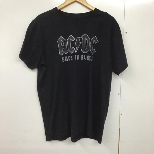 古着 USED Tシャツ 半袖 半袖カットソー プリントTシャツ クルーネックカットソー バンドT L ロゴ、文字 黒 / ブラック /  メンズ USED 古着 中古 10141493