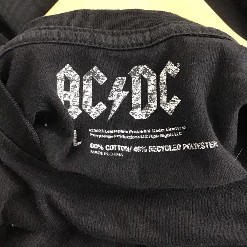 古着 USED Tシャツ 半袖 半袖カットソー プリントTシャツ クルーネックカットソー バンドT L ロゴ、文字 黒 / ブラック /  メンズ USED 古着 中古 10141493