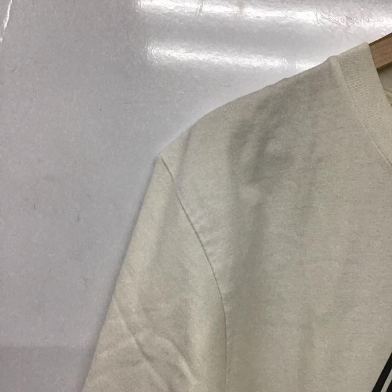 ステューシー STUSSY Tシャツ 半袖 半袖カットソー プリントTシャツ クルーネックカットソー L プリント 白 / ホワイト /  メンズ USED 古着 中古 10141500