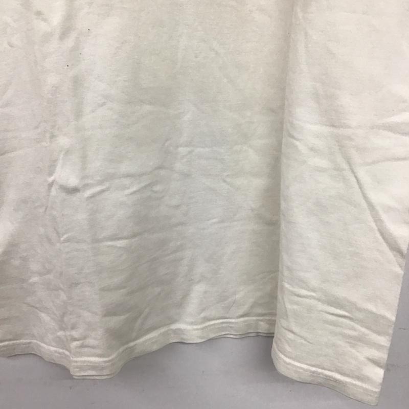 ステューシー STUSSY Tシャツ 半袖 半袖カットソー プリントTシャツ クルーネックカットソー L プリント 白 / ホワイト /  メンズ USED 古着 中古 10141500