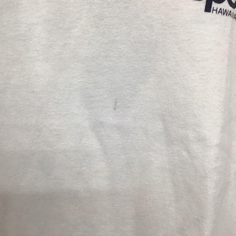 レインスプーナー reyn spooner Tシャツ 半袖 半袖カットソー プリントTシャツ クルーネックカットソー 90s S プリント 白 / ホワイト /  メンズ USED 古着 中古 10141501