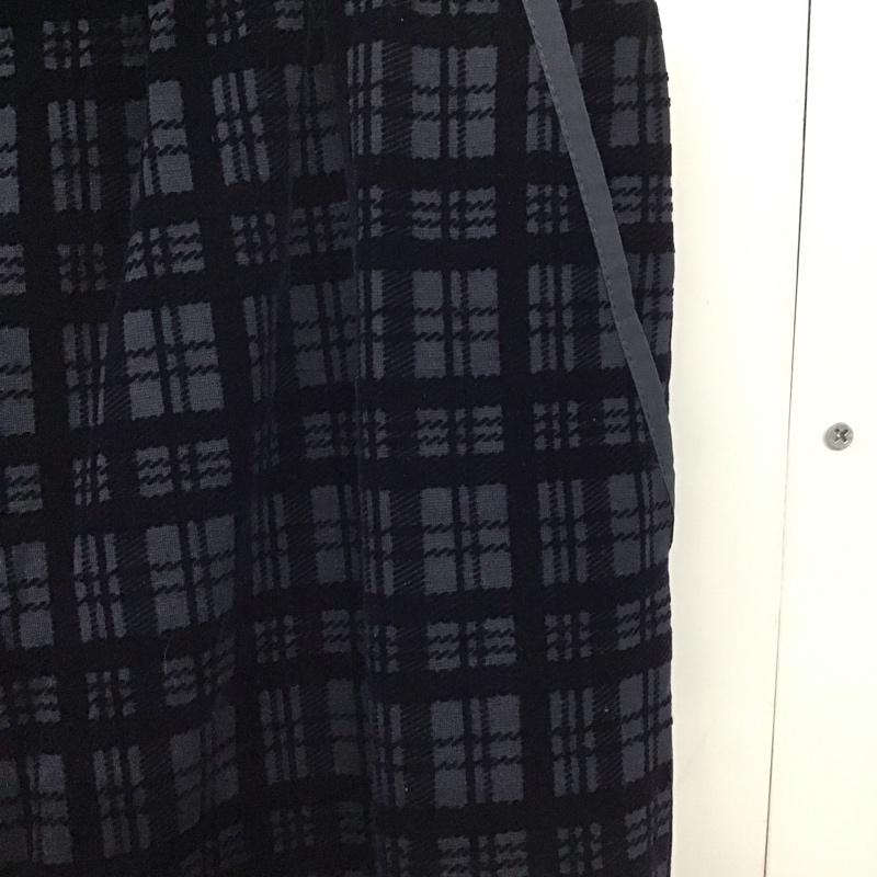 マックスマーラ MaxMara パンツ ワークパンツ、ペインターパンツ ワイドパンツ カジュアルパンツ スラックス ストレッチ L 総柄 紺 / ネイビー /  メンズ USED 古着 中古 10141521