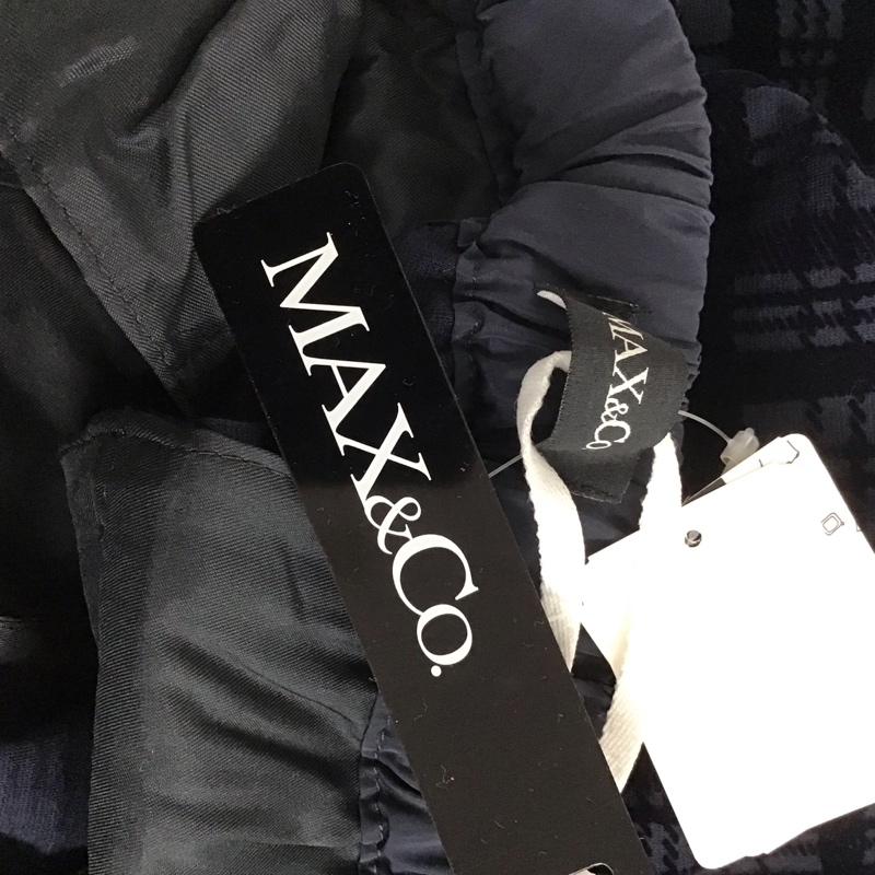 マックスマーラ MaxMara パンツ ワークパンツ、ペインターパンツ ワイドパンツ カジュアルパンツ スラックス ストレッチ L 総柄 紺 / ネイビー /  メンズ USED 古着 中古 10141521