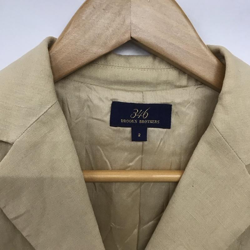 ブルックスブラザーズ BROOKS BROTHERS ジャケット、上着 ジャケット、ブレザー 2 無地 ベージュ / ベージュ /  レディース USED 古着 中古 10141562