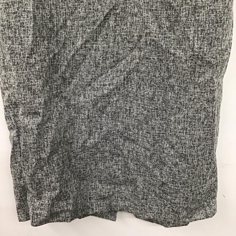 センスオブプレイスバイアーバンリサーチ SENSE OF PLACE by URBAN RESEARCH スカート ロングスカート AA47-25S125 フロントジップアイラインスカート M 無地 灰 / グレー /  レディース USED 古着 中古 10141574
