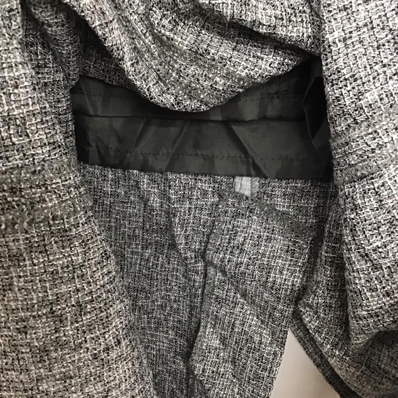 センスオブプレイスバイアーバンリサーチ SENSE OF PLACE by URBAN RESEARCH スカート ロングスカート AA47-25S125 フロントジップアイラインスカート M 無地 灰 / グレー /  レディース USED 古着 中古 10141574