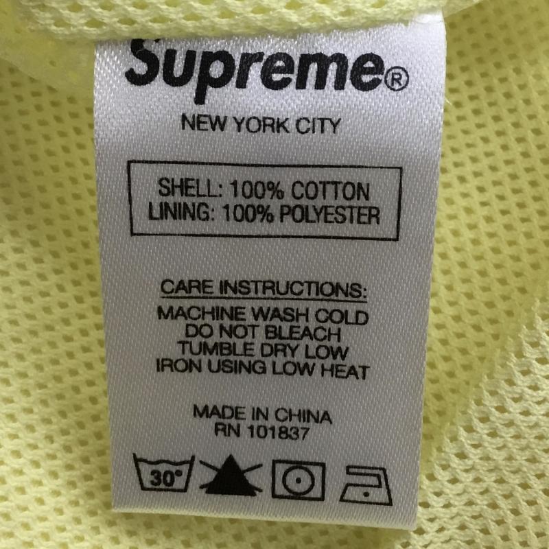 シュプリーム Supreme ジャケット、上着 ジャンパー、ブルゾン 20SS Raglan Court Jacket XL ロゴ、文字 黄 / イエロー /  メンズ USED 古着 中古 10141597