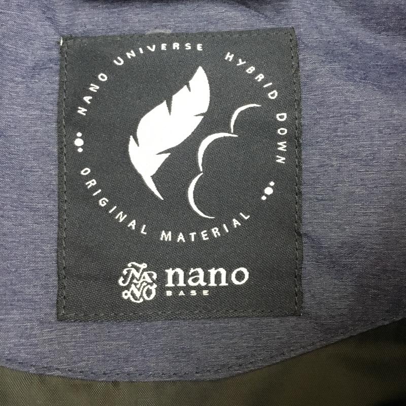 ナノユニバース nano・universe ジャケット、上着 ジャンパー、ブルゾン BA82DWW003OS S 無地 青 / ブルー / X 紺 / ネイビー /  メンズ USED 古着 中古 10141601