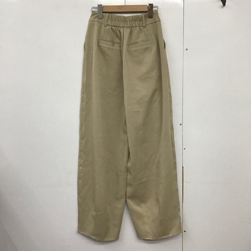 フェピュール feepur パンツ スラックス M 無地 ベージュ / ベージュ /  レディース USED 古着 中古 10141629