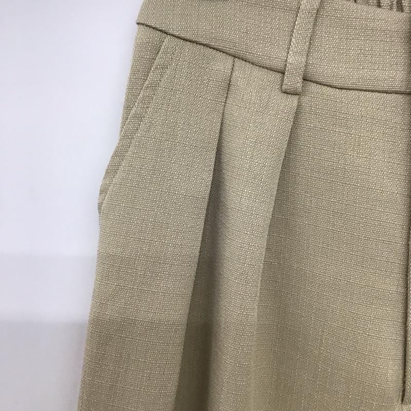 フェピュール feepur パンツ スラックス M 無地 ベージュ / ベージュ /  レディース USED 古着 中古 10141629