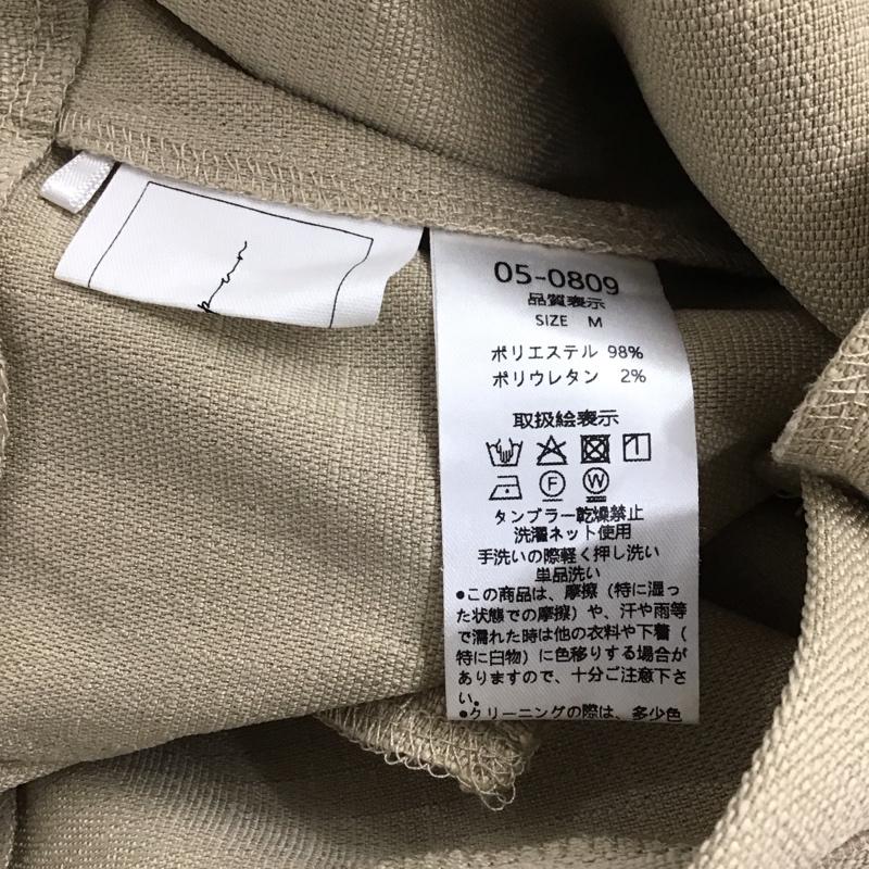 フェピュール feepur パンツ スラックス M 無地 ベージュ / ベージュ /  レディース USED 古着 中古 10141629