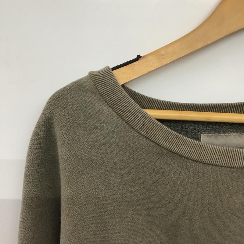 ダブルタップス WTAPS トレーナー 長袖 長袖トレーナー スウェット クルーネック プルオーバー 2 ロゴ、文字 茶 / ブラウン /  メンズ USED 古着 中古 10141706