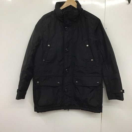 ランズエンド LANDS END ジャケット、上着 ジャンパー、ブルゾン ジップアップジャケット ナイロンジャケット アウター M 無地 黒 / ブラック /  メンズ USED 古着 中古 10141711