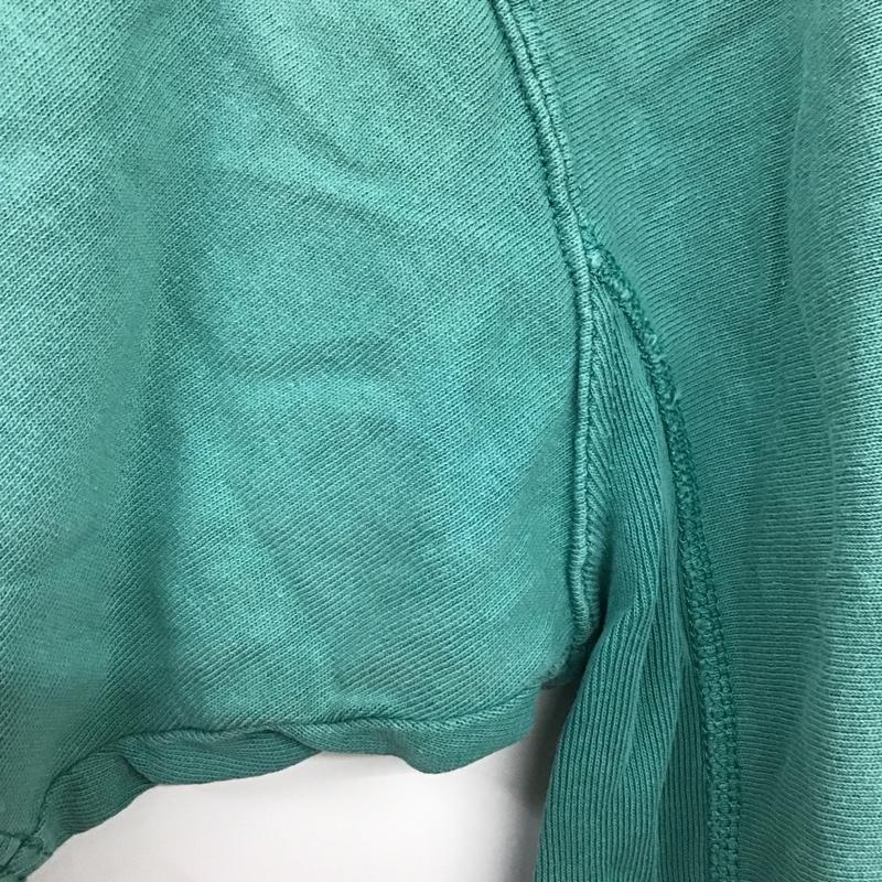 チャンピオン Champion Tシャツ 半袖 c3-q305 半袖カットソー プリントTシャツ クルーネックカットソー M ロゴ、文字 緑 / グリーン /  メンズ USED 古着 中古 10141725