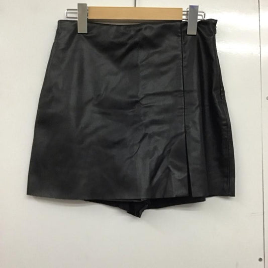 ザラ ZARA パンツ ショートパンツ S 無地 黒 / ブラック /  レディース USED 古着 中古 10141734