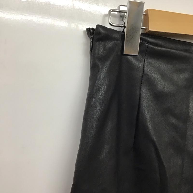 ザラ ZARA パンツ ショートパンツ S 無地 黒 / ブラック /  レディース USED 古着 中古 10141734